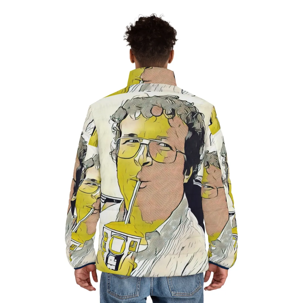 Alexei's Slurpee-Inspired Puffer Jacket from Stranger Things