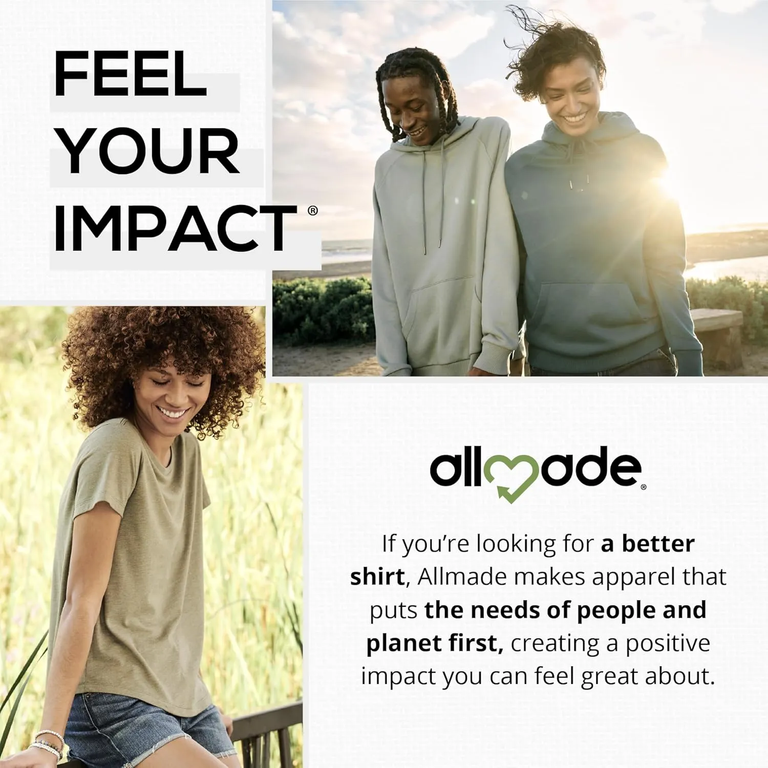 Allmade Youth Tri-Blend T-Shirt
