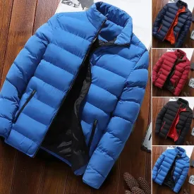Bravine - Puffer Jacket Heren Lichtgewicht, Winddicht, Warm & Opvouwbaar