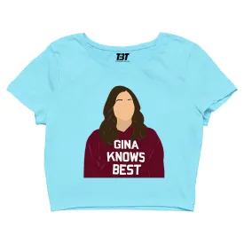 Brooklyn Nine-Nine Crop Top - Gina's NINE-telligence