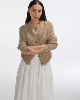 Button Up Wool Cardigan