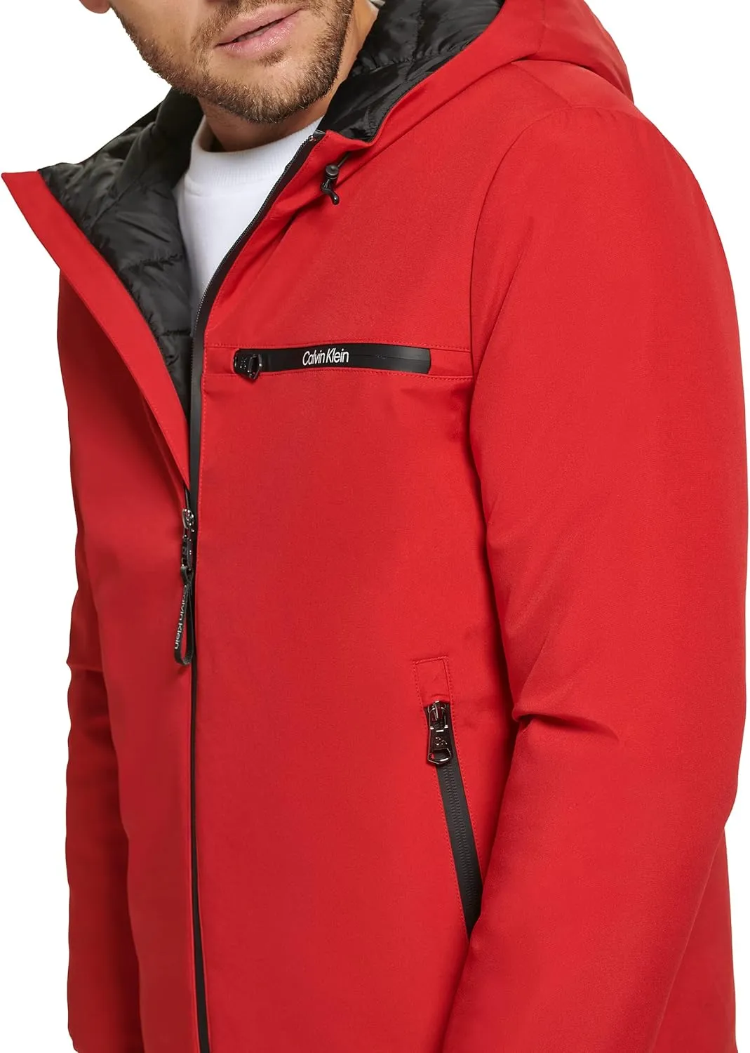 Calvin Klein Men's Hooded Windbreaker