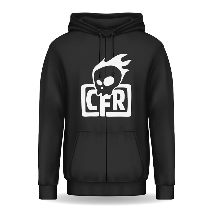 CFR SKULL LOGO ZIP HOODY