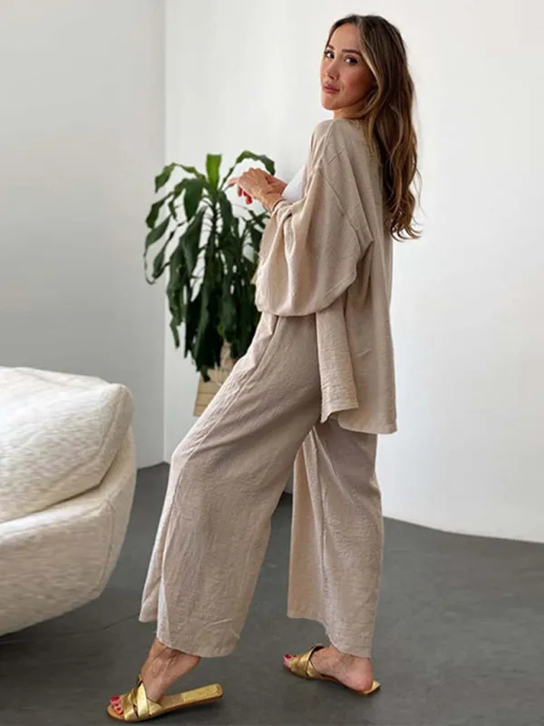 Chic Cotton Loungewear Set