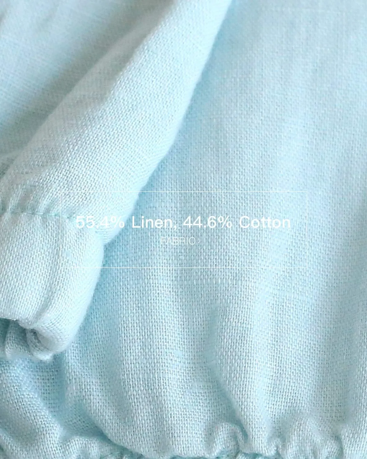 CUNYI Boys' Linen Pull-On Jogger Pants Solid Color Casual Pants
