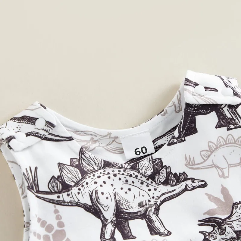 Davie Dino Fish Romper