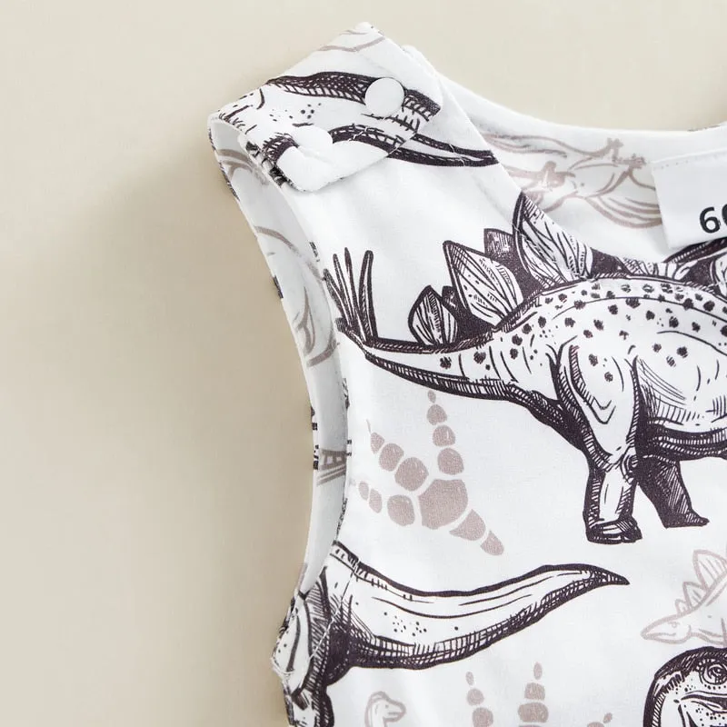 Davie Dino Fish Romper