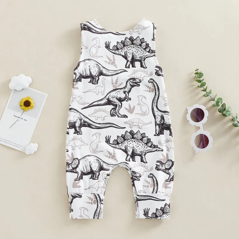 Davie Dino Fish Romper