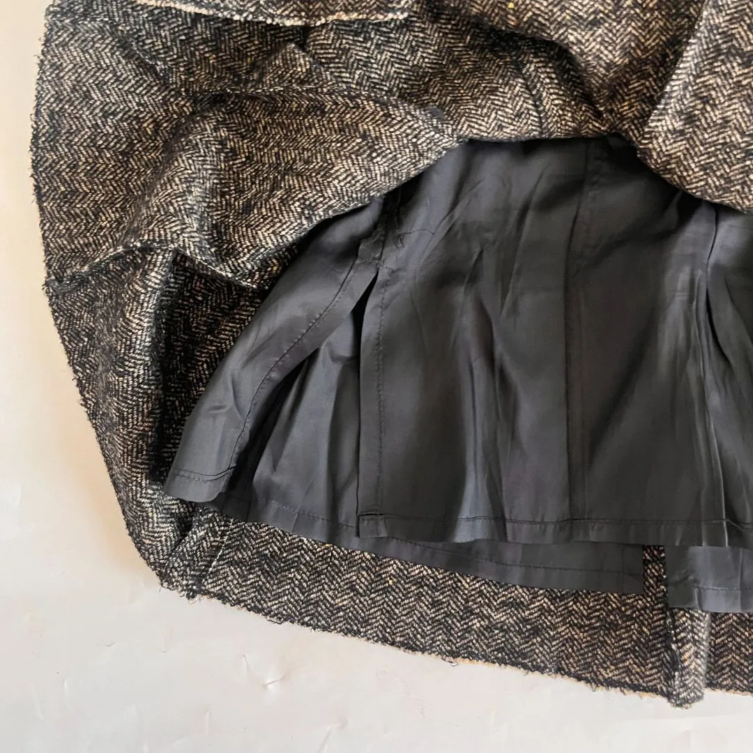 Etro Grey Mini Skirt