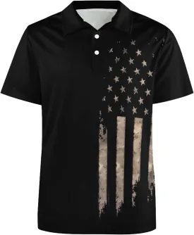 Golf Shirts for Men,Dry Fit Athletic Short Sleeve Polo Shirts,Performance 4 Way Stretch Golf Polos with UPF 50
