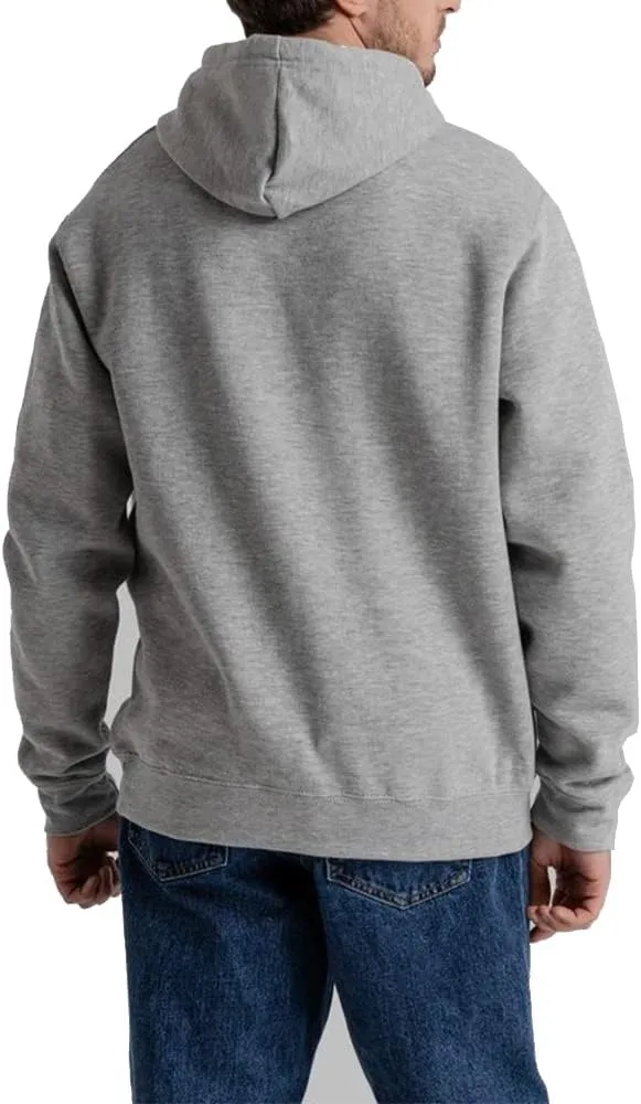 JIHUILAI Mens hoodie Fleece Hoodie Men Cotton-Blend Hooded Sweatshirt Solid Color Drawstring Hooded (S-3XL)