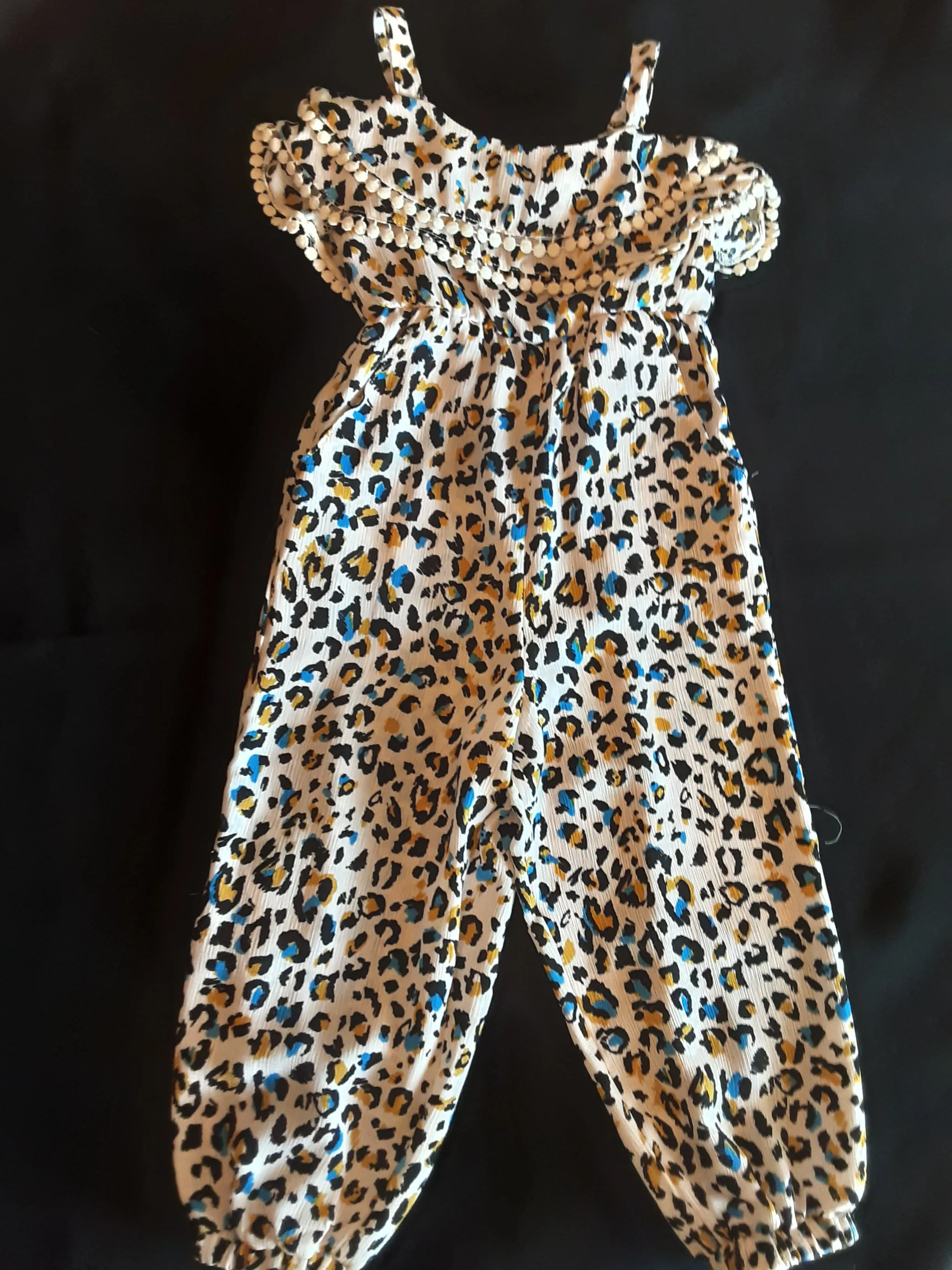 Leopard Long Romper