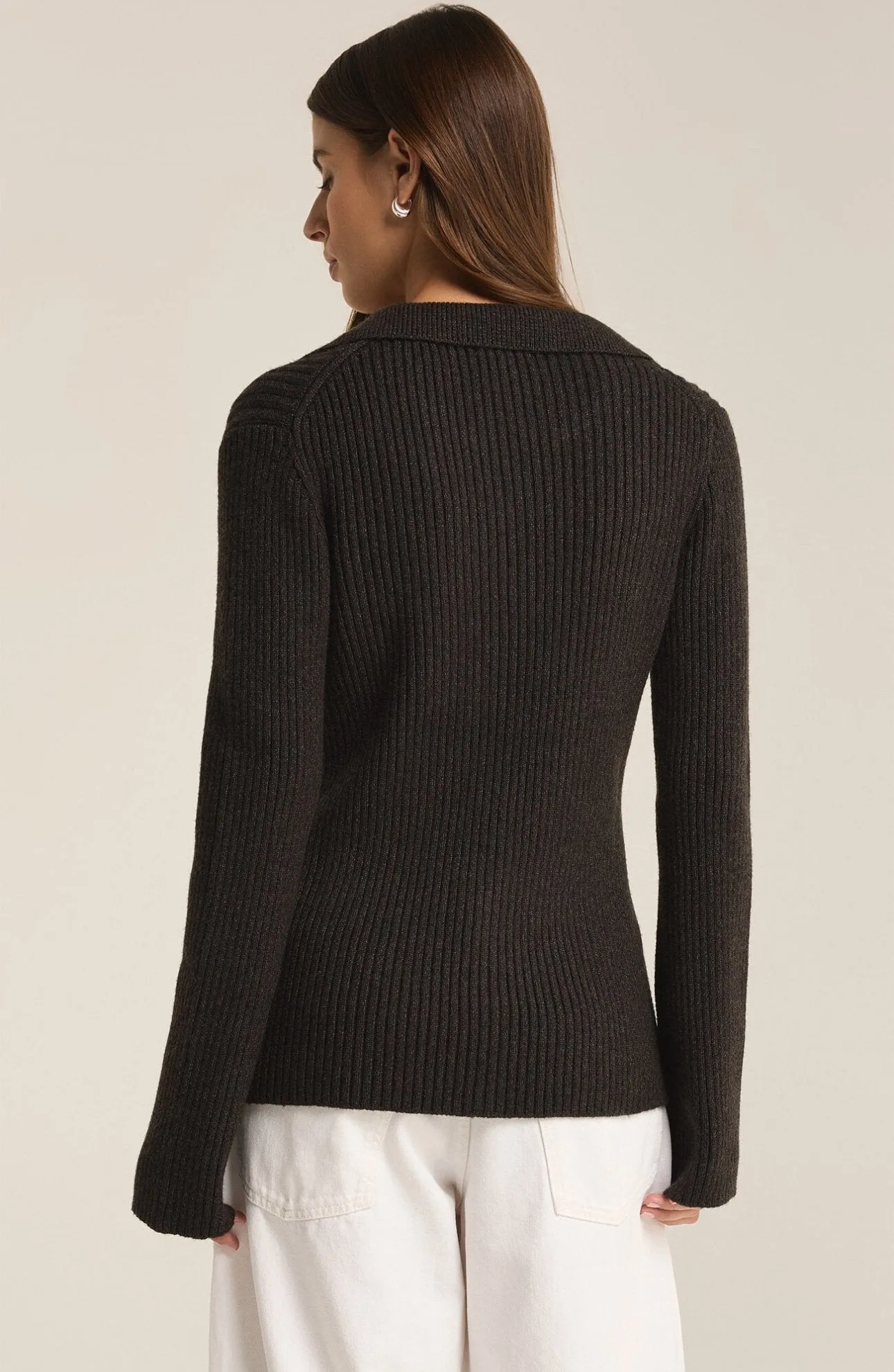 rina button up sweater