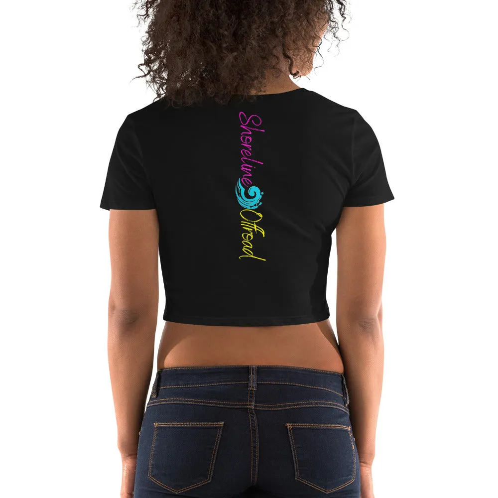 Shoreline Offroad Arizona Jeep Girl Women's Crop Tee