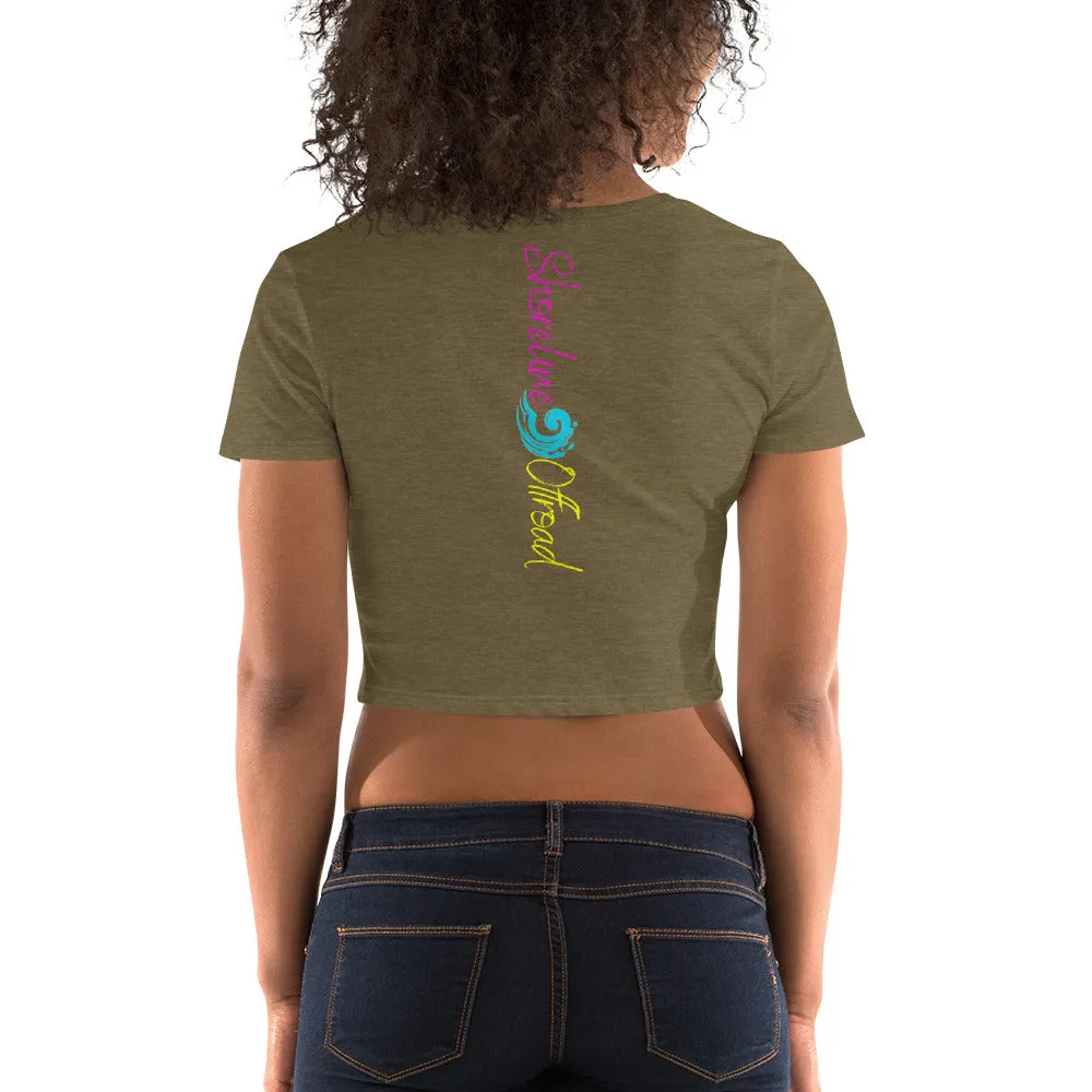 Shoreline Offroad Arizona Jeep Girl Women's Crop Tee