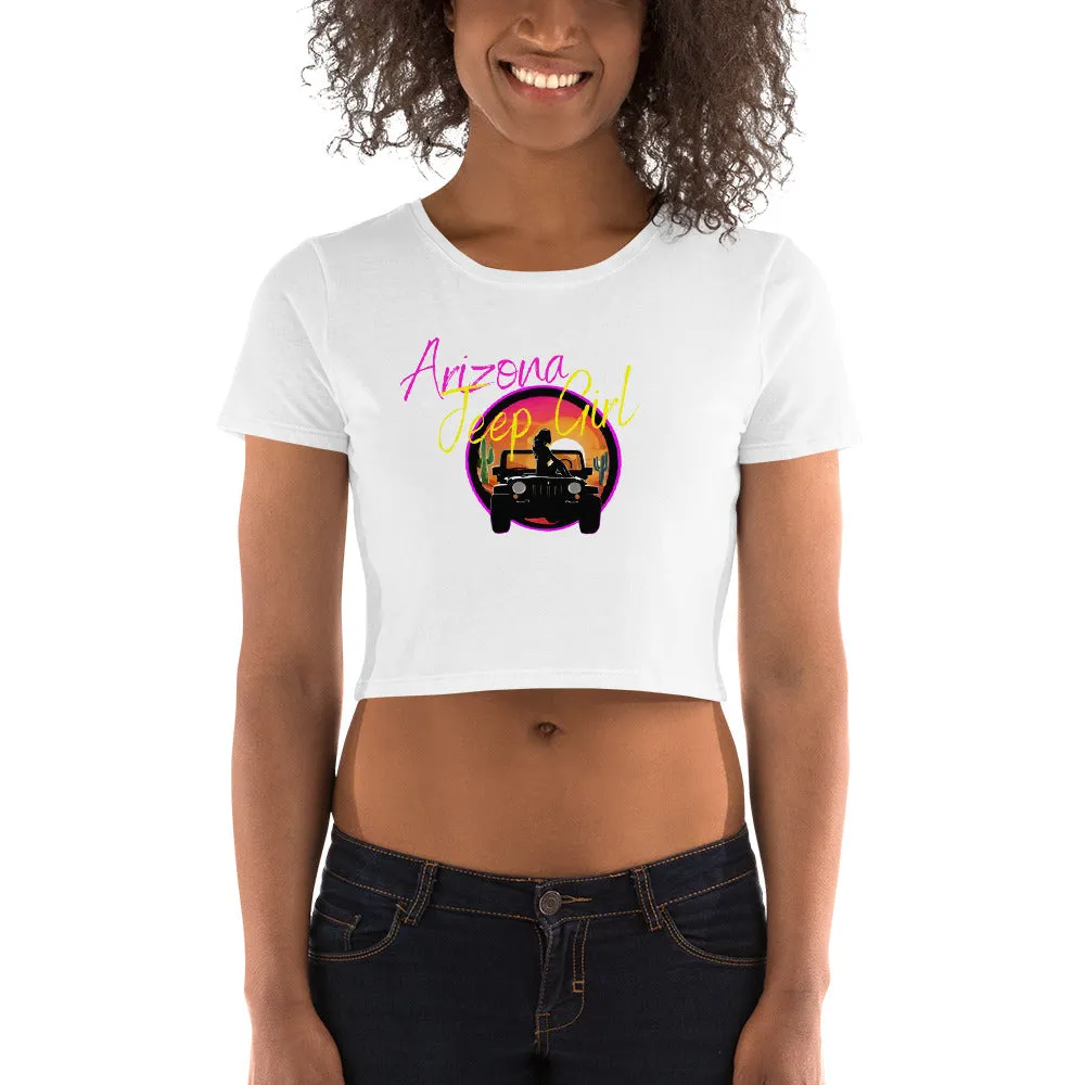 Shoreline Offroad Arizona Jeep Girl Women's Crop Tee