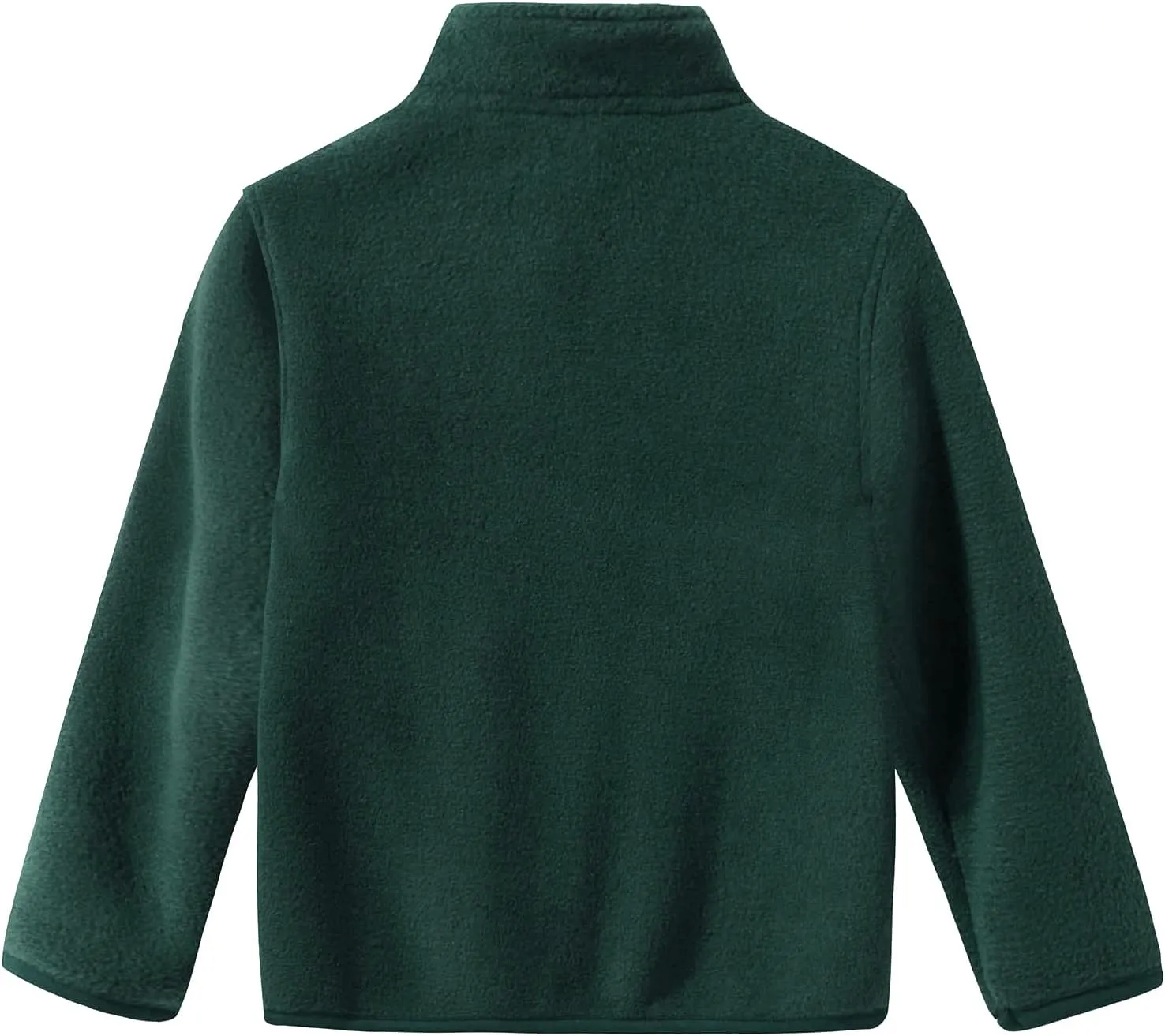 Spring&Gege Youth Solid Full-Zip Polar Fleece Jacket for Children