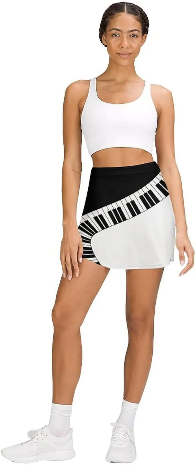 Tennis Skirts for Women with Pockets High Waisted Athletic Golf Skorts Skirts