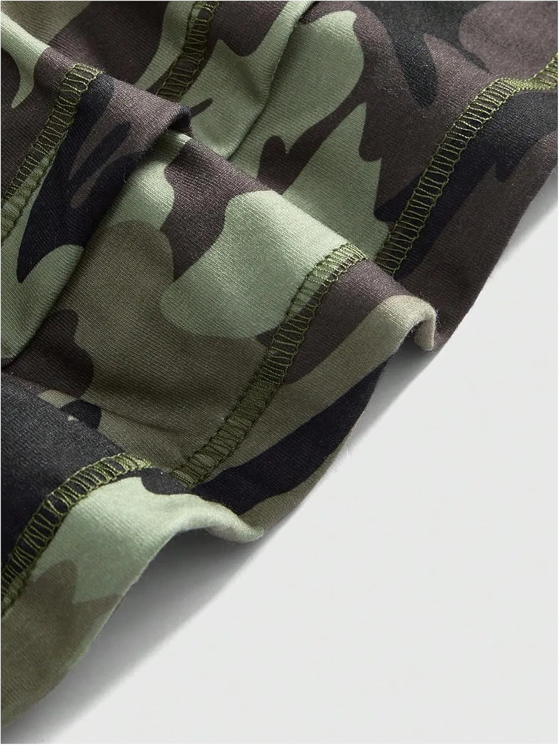 Women's Y2K Vintage Camo Layered Ruffle Mini Skirt Elastic High Waisted A Line Skirts